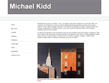 Tablet Screenshot of michaelkidd.net